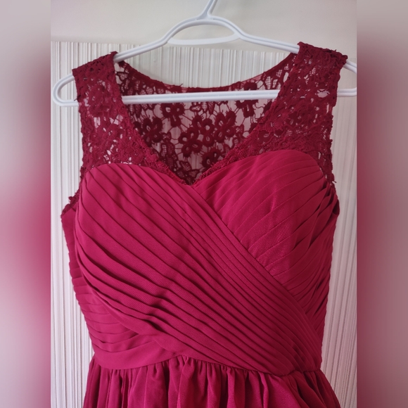 NWT - JJ's House lace Chiffon Short Flowy Sleeveless Dress - Size 10 - Picture 2 of 10